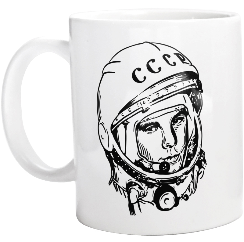 Jurij Gagarin - Kubek Biały
