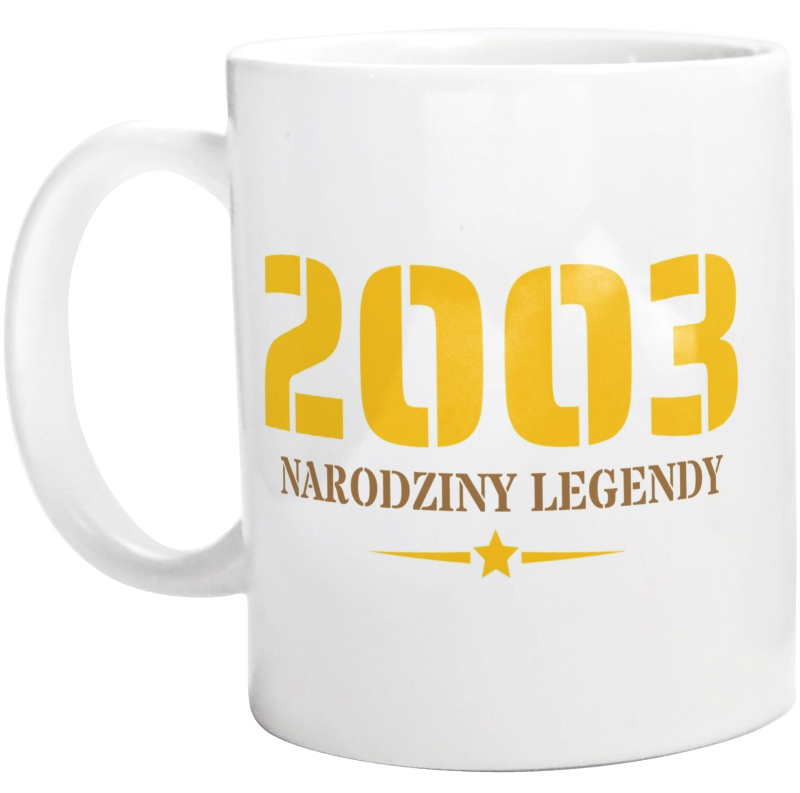 Narodziny Legendy -20 Rok 20 Lat - Kubek Biały