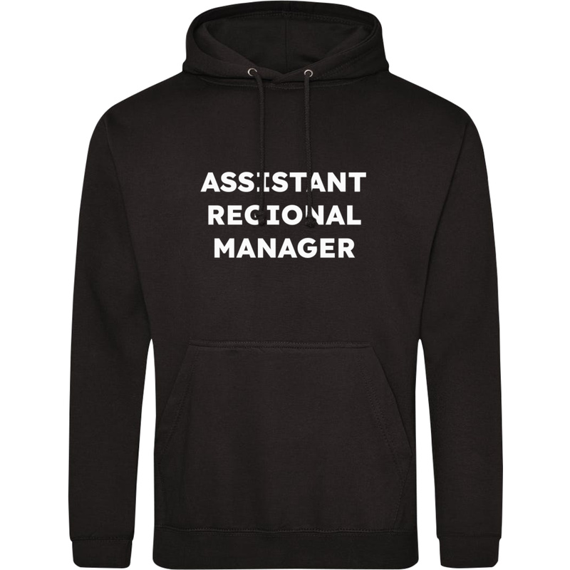 ASSISTANT REGIONAL MANAGER  - Męska Bluza z kapturem Czarna