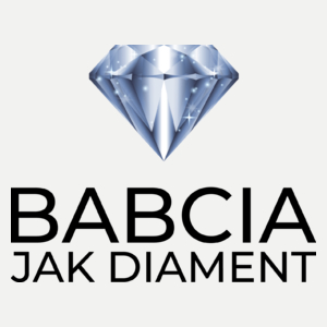 Babcia Jak Diament - Damska Koszulka Biała