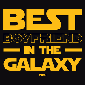 Best Boyfriend In The Galaxy - Męska Koszulka Czarna