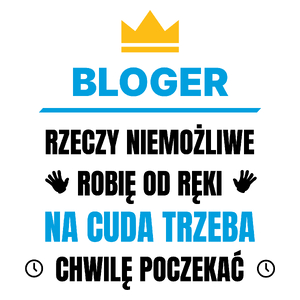 Bloger Rzeczy Niemożliwe Robię Od Ręki - Kubek Biały