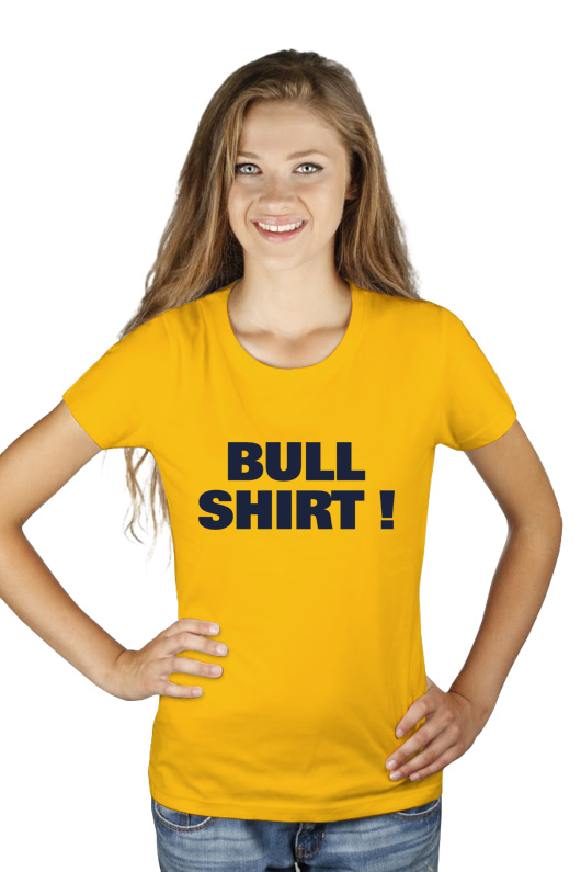 Bull Shirt - Damska Koszulka Żółta