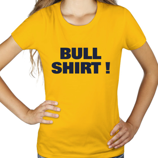 Bull Shirt - Damska Koszulka Żółta