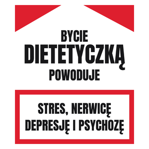 Bycie Dietetyczką - Kubek Biały