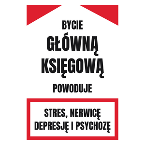 Bycie Główną Księgową - Kubek Biały