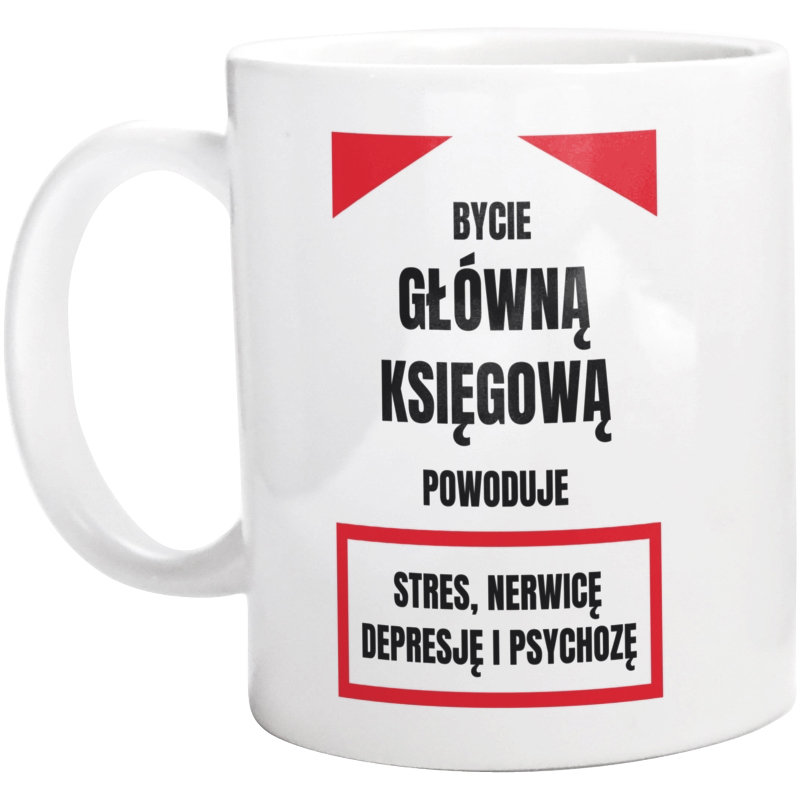 Bycie Główną Księgową - Kubek Biały