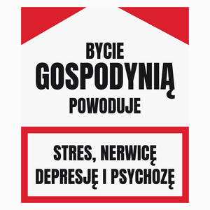 Bycie Gospodynią - Poduszka Biała