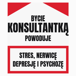 Bycie Konsultantką - Poduszka Biała