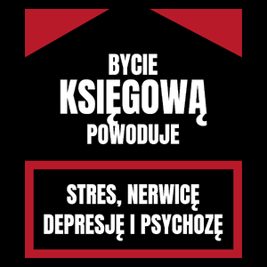 Bycie Księgową - Torba Na Zakupy Czarna