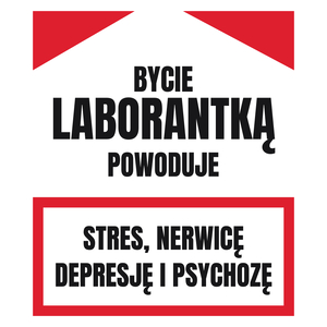 Bycie Laborantką - Kubek Biały