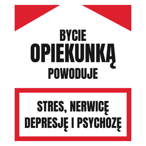 Bycie Opiekunką - Kubek Biały