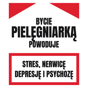 Bycie Pielęgniarką - Kubek Biały