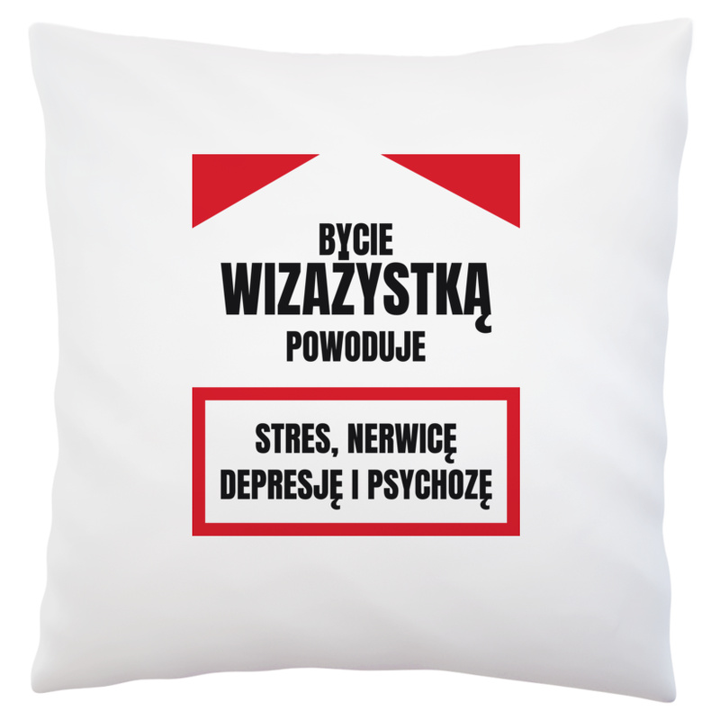 Bycie Wizażystką - Poduszka Biała