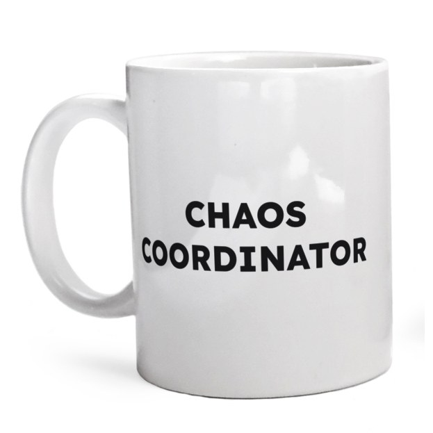 CHAOS COORDINATOR  - Kubek Biały