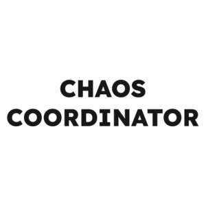 CHAOS COORDINATOR  - Kubek Biały