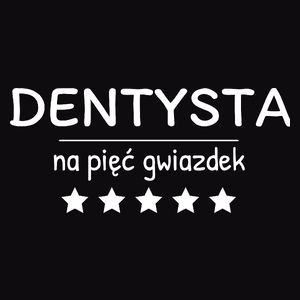 Dentysta Na 5 Gwiazdek - Męska Bluza z kapturem Czarna