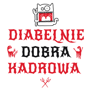 Diabelnie Dobra Kadrowa - Kubek Biały