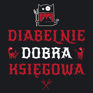 Diabelnie Dobra Księgowa - Damska Koszulka Czarna