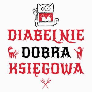 Diabelnie Dobra Księgowa - Poduszka Biała