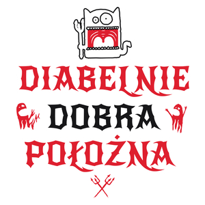 Diabelnie Dobra Położna - Kubek Biały