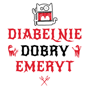 Diabelnie Dobry Emeryt - Kubek Biały