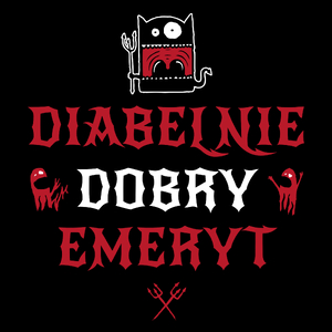 Diabelnie Dobry Emeryt - Torba Na Zakupy Czarna