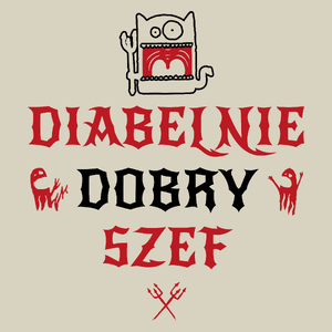 Diabelnie Dobry Szef - Torba Na Zakupy Natural