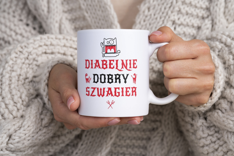 Diabelnie Dobry Szwagier - Kubek Biały