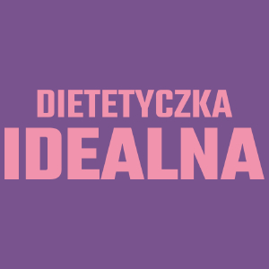 Dietetyczka Idealna - Damska Koszulka Fioletowa