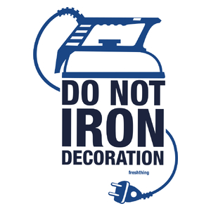 Do not Iron Decoration - Kubek Biały