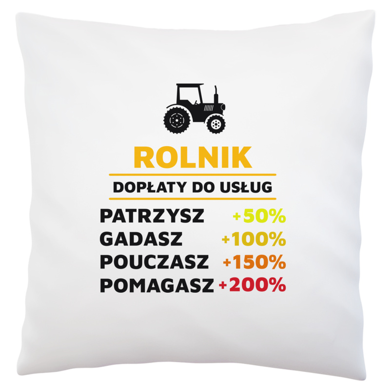 Dopłaty Do Usług Rolnik - Poduszka Biała