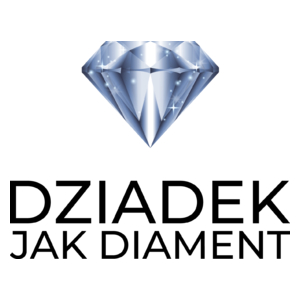 Dziadek Jak Diament - Kubek Biały