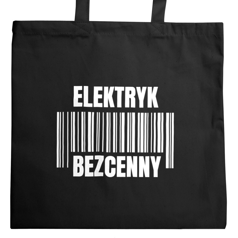 Elektryk Bezcenny - Torba Na Zakupy Czarna