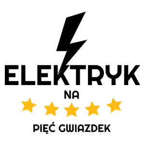 Elektryk Na 5 Gwiazdek - Kubek Biały