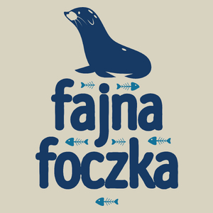 Fajna Foczka - Torba Na Zakupy Natural