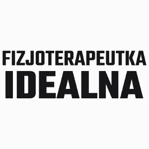 Fizjoterapeutka Idealna - Poduszka Biała