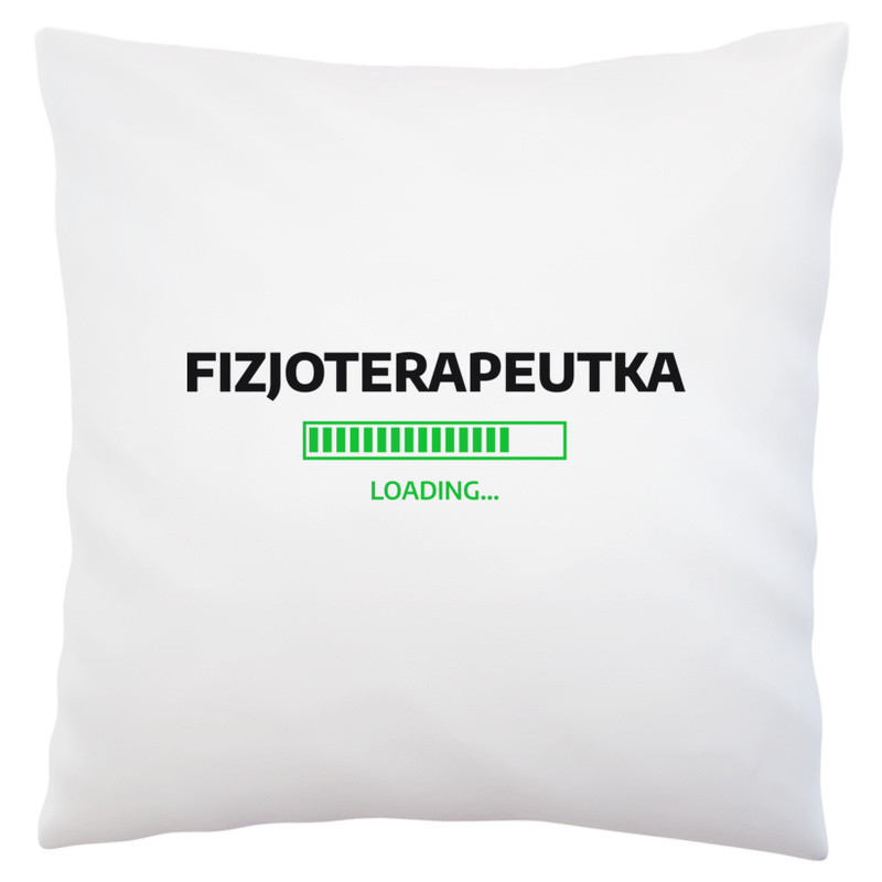 Fizjoterapeutka Loading - Poduszka Biała