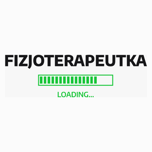 Fizjoterapeutka Loading - Poduszka Biała