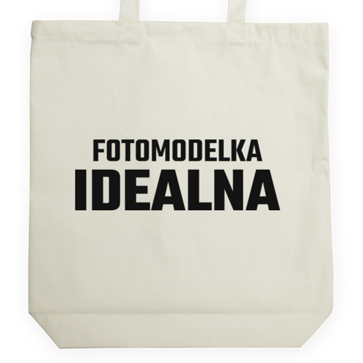 Fotomodelka Idealna - Torba Na Zakupy Natural