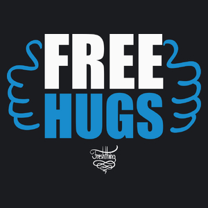 Free Hugs - Damska Koszulka Czarna