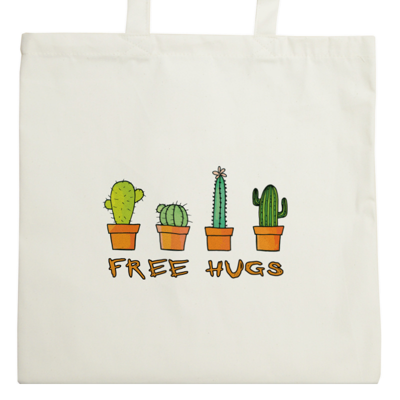 Free Hugs - Torba Na Zakupy Natural