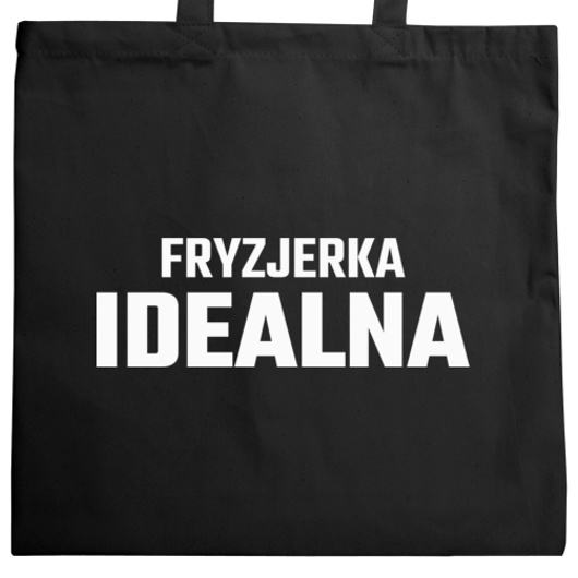 Fryzjerka Idealna - Torba Na Zakupy Czarna