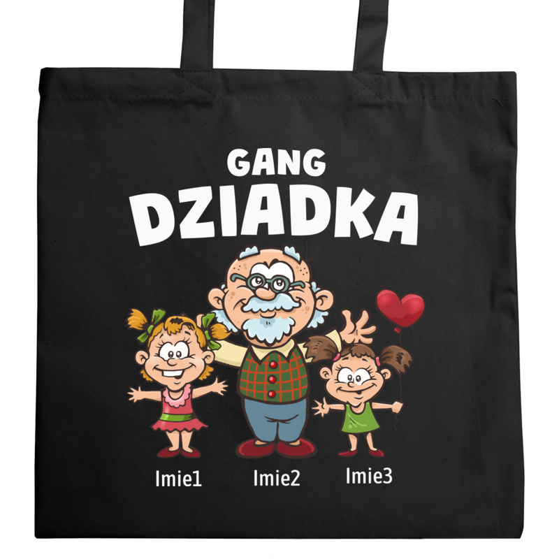 Gang Dziadka Dwie Wnuczki  - Torba Na Zakupy Czarna