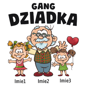 Gang Dziadka Dwie Wnuczki  - Kubek Biały