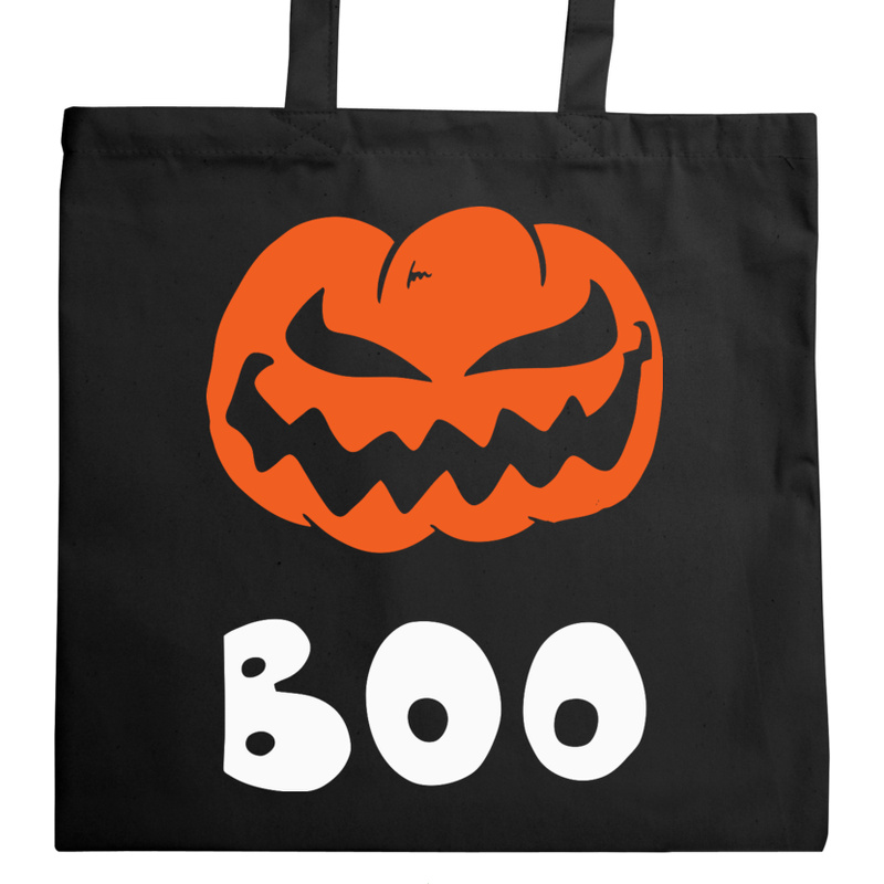 Halloween dynia boo - Torba Na Zakupy Czarna