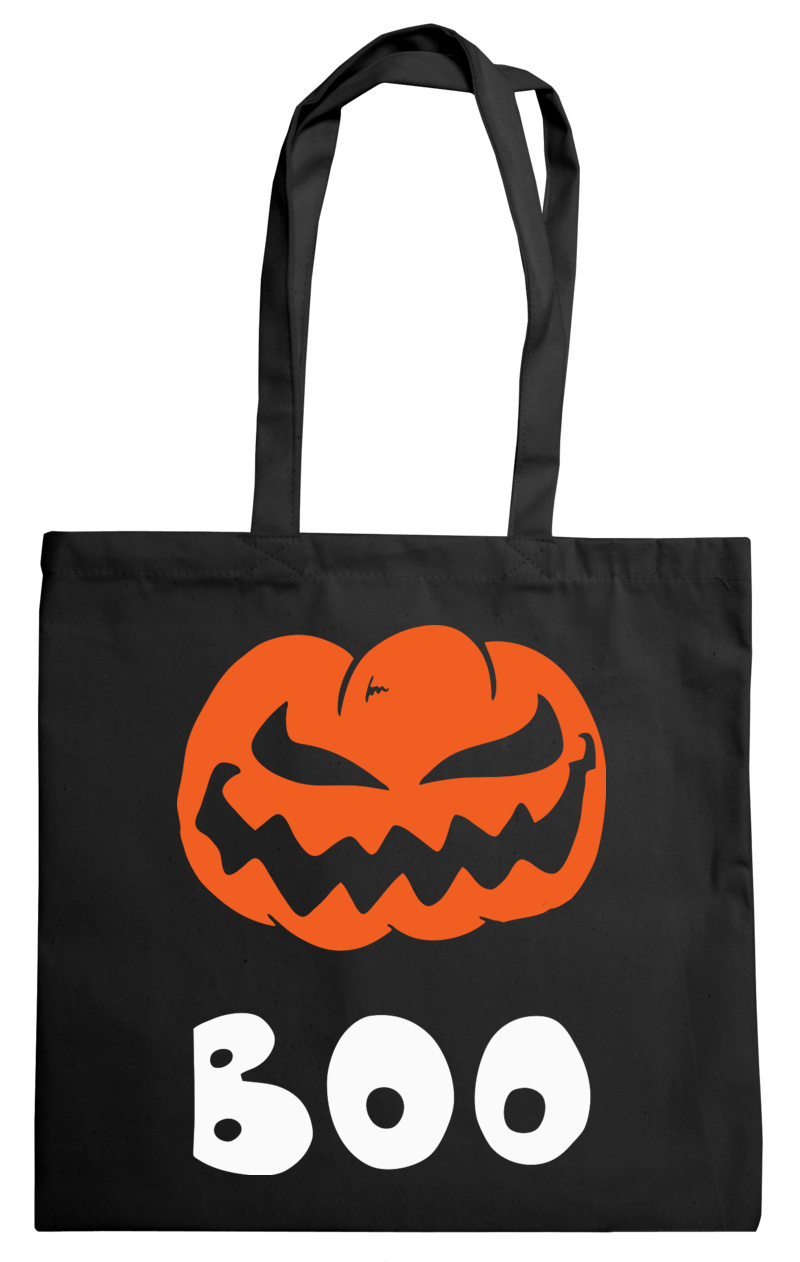 Halloween dynia boo - Torba Na Zakupy Czarna