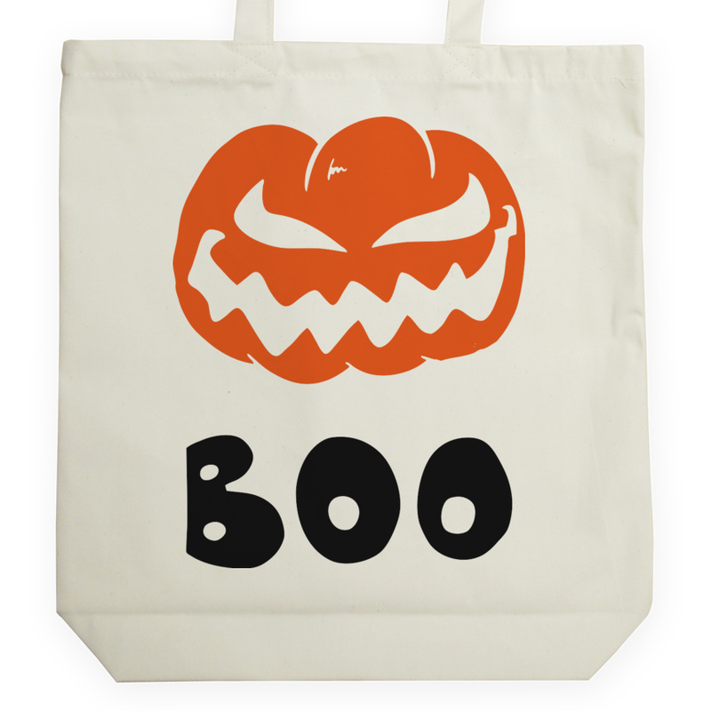 Halloween dynia boo - Torba Na Zakupy Natural