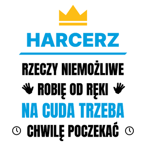 Harcerz Rzeczy Niemożliwe Robię Od Ręki - Kubek Biały