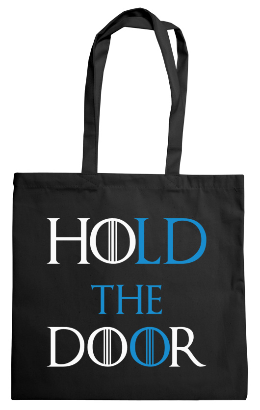 Hodor - Hold The Door - Torba Na Zakupy Czarna